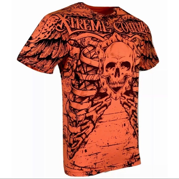 XTREME COUTURE by AFFLICTION Men T-Shirt ANATOMY - Picture 6 of 8